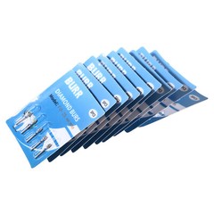 50pcs/10 Packs Dental Diamond Burs FO-25 FG 1.6mm Fit for High Speed Handpiece