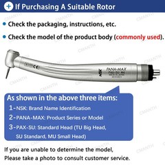 Dental Turbine Cartridge Rotor fit for KAVO 6500B 6500BR High Speed Handpiece