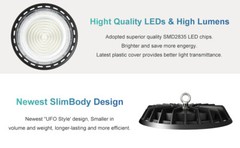 10Pcs 500W UFO Led High Bay Light Industrial Garage Commercial Gym Shop Light