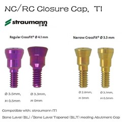 Implant NC/RC Closed Open Tray Impression Coping Healing Abutment for Straumann