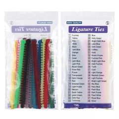 1000pcs Dental Orthodontic Elastic Ligature Tie Ligadura Ortodoncia Rubber Brace