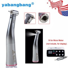 Dental 1:1/1:5/20:1/1:4.2 Fiber Optic LED Increasing Contra Angle Handpiece
