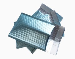 ProLine Matte Metallic Ice Blue Bubble Mailers 6×10 Inch Self Seal Padded Env…