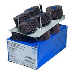 (10) PFERD Fan Grinder Flap Wheel EDP 45238 2″ x 1″ x 1/4″ Shaft 60 Grit