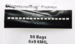 100 Zippit Bags Reloc 6 Mil Heavy Duty 6x 9″ Clear Zip Seal Lock Reclosable 6×9