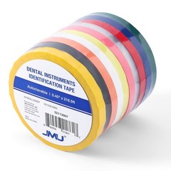 JMU Dental Surgical Instruments Identification 10 Colors Marking Tape 10s/set