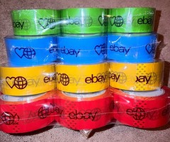 12 Rolls eBay Logo Packaging Shipping Carton Sealing Tapes 75 Yards Per Roll