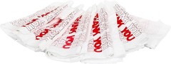 100 Ct plastic bags/Shopping Bags/Thank You Bags/Reusable and Disposable Groc…