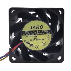 JARO AD0618UB-F7BDS DC18V 1.2A 6038 6CM Cooling Fan