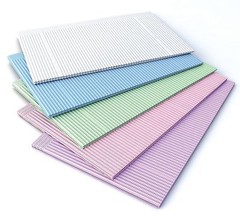 500 x Patient Bibs Towels (2+1)Ply Disposable 18×13 for TATTOO DENTAL MEDICAL