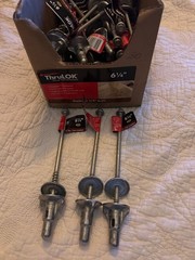 LOT OF 10 NEW FASTENMASTER FMTHR614-indy ThruLOK Lag Screw 6-1/4”