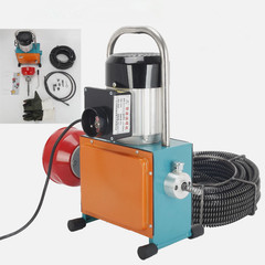 800W Drain Cleaner Machine Pipe Dredger Electric Plumbing Sewerage Pipe 16m