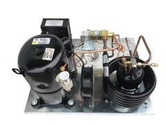 Water-Cooled Condensing Unit QT AWA7512ZXD 1-1/2HP, Med Temp R404A, 220V/1PH