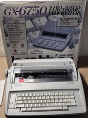 Brother Correctronic Electronic Typewriter, Model GX-6750, Lot C