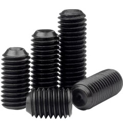 5/16-18 Socket Set Screws w/ Cup Point, Alloy Steel w/ Black Oxide, Coarse