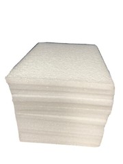 Polyethylene Foam Board Shipping/Packing,ArtsCrafts 15 pcs 11.75”X9”X 0.5”White