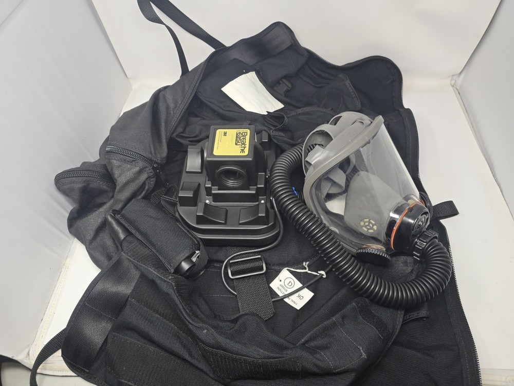 3M RRPAS Rapid Response Breathe Easy PAPR Powered Assembly 6000 Series Full Face