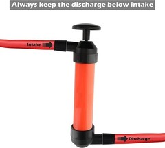 Multi-Use Liquid Transfer Siphon Hand Pump Kit Fuel Diesel Oil Kerosene Water