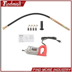 Findmall 1500W Construction Tools Electric Concrete Vibrator 4.5 Feet Long Shaft