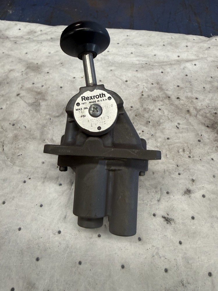 Rexroth 2HA-2Z R431005013 Manual Air Control Valve 150 psi Max 1/4 in NPT In/Out