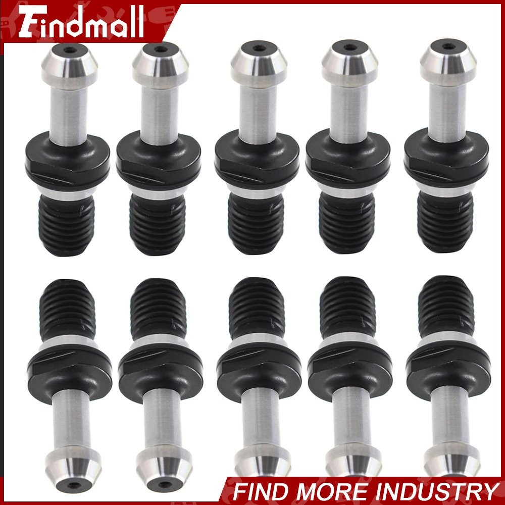 Findmall 10×BT40 60°0.589″ Pull Stud Retention Knob for Kira Okuma Roku-Roku CNC