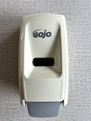 New GoJo 9034-001 Manual Wall Sanitizer Dispenser 800 mL