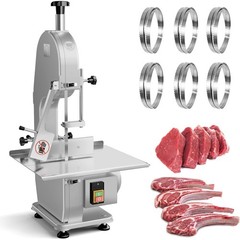 1500W Commercial Bone Cutting Machine Frozen Meat Cutter Saw Electric Bandsaw