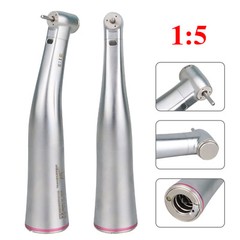 YBB Dental 1:5 LED Fiber Optic Low Speed Contra Angle Handpiece For NSK