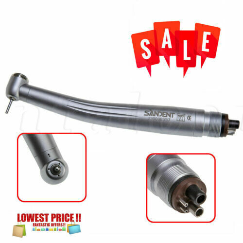 1-10 Packs SANDENT Dental High Speed Handpiece Standard Push Button 4 Holes