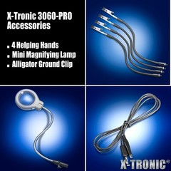 X-Tronic 3060-PRO 75 Watt “Double Digital” Soldering Iron Station Complete Kit