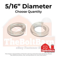 1/4″ Stainless Steel Split Lock Washers (Choose Qty)