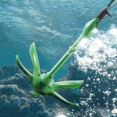 Kayak Anchor Kit,3.5 lb Paddle Board Anchor Kit with 26.2 ft/8 m Rope and Buoy
