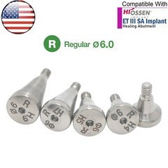 US OSS Dental Healing Abutment Caps Mini Regular Platform Fits Osstem Hiossen