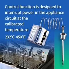 1177 High Limit Fryer Switch Lccm200300000 Deep Thermostats Silver