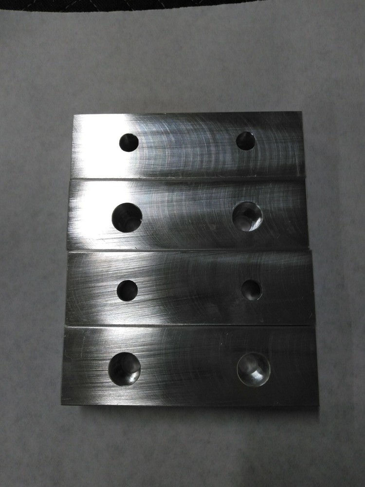 2 PACK 5 x 1.5 x 1″ Alum Soft Jaws for 4″ Kurt Vise 5X1.5X1 (4 JAWS)