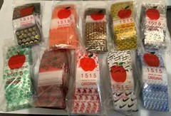DIME BAGS – ELITE PATTERN MIX 1200pcs 1.5″ x 1.5″ APPLE 1515 ! (12 Packs x 100)