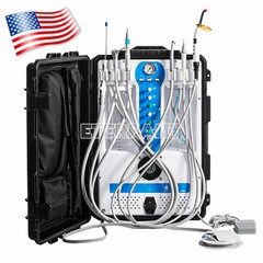 Dental Unit System Air Compressor Curing Light Scales/Delivery Cart Treatment 4H
