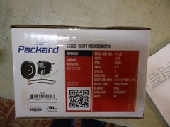 65569 Furnace Draft Inducer Blower Motor for Carrier HC15ZN012 HC21ZE115 New
