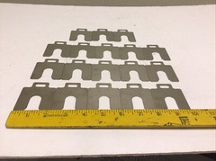 NEW, (LOT OF 18) MAUDLIN PRODUCTS MSA025 A-2 X 2″ X 0.004″,20 PACK SLOTTED SHIM