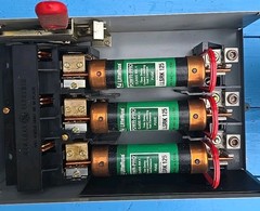 GE ADS36200HD 200A 600V 150HP Fusible Panelboard Spectra Switch
