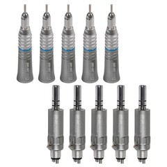 Dental Straight Handpiece Nosecone & Air Motor 4H fit NSK Low Slow Speed YP4 Jm