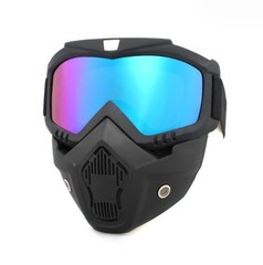 Safety Work Full Face Mask Shield & Goggles, Construction Eye Protection Eyewear