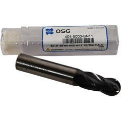 NEW OSG 404-5000-BN11 1/2” Ball Nose End Mill 4 Flute Carbide TiAlN