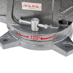 KAKA Industrial HIS-150 6″ Ductile Iron Heavy Duty Bench Vise