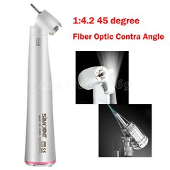 Surgical Dental 45 Degree Fiber Optic 1:4.2 increasing Contra Angle Handpiece CE