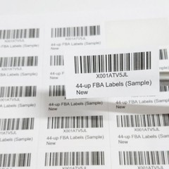 Amazon FBA Label (200 Sheets 8800 Labels) 44-up labels 48.5*25.4mm on A4