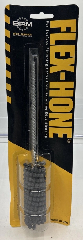 BRM BC10018 FLEX-HONE, 1.000″ (25.4MM) BORE, 8″ OAL, 180 GRIT, SILICON CARBIDE