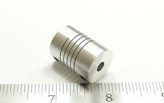 6.35 mm x 6.35 mm 1/4″ Aluminum Flexible Shaft Coupler Coupling Linear Motion