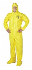 Dupont Tyvek Tychem QC122S Chemical Hazmat Coverall Suit ALL Sizes MD-6XL