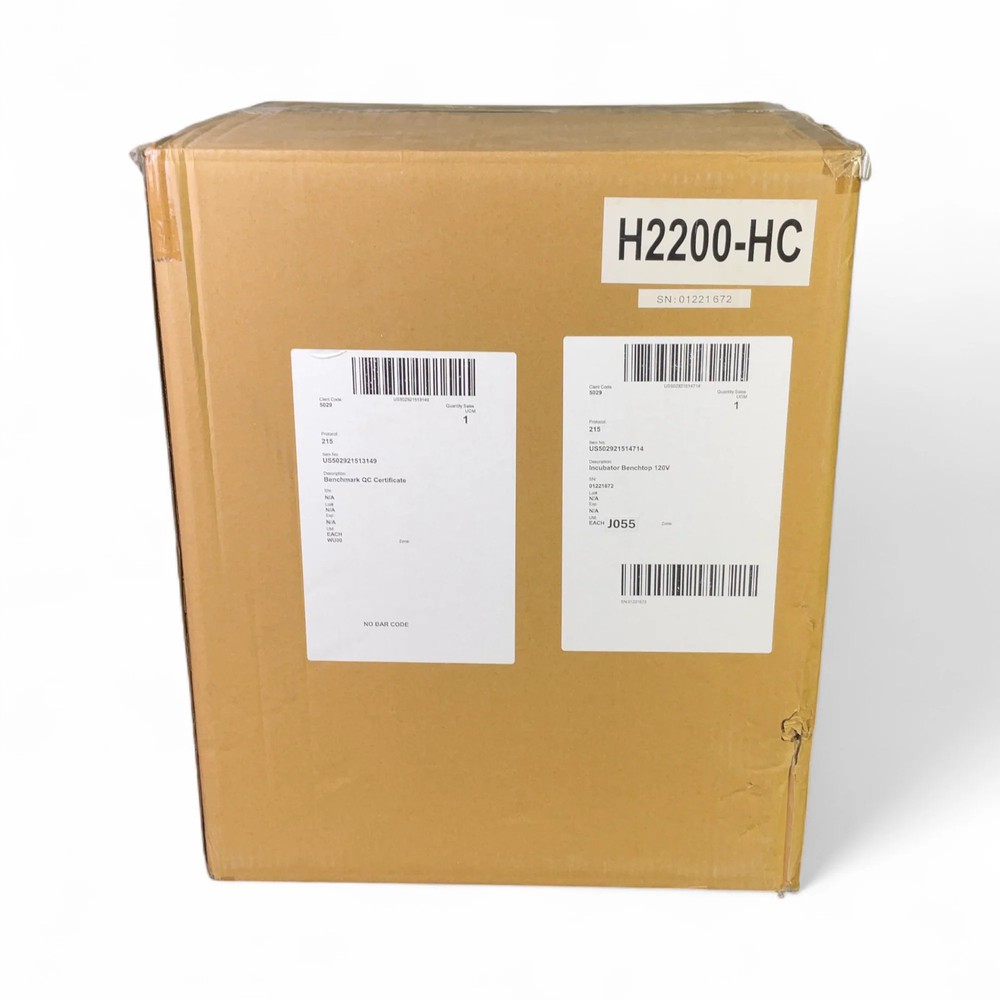 Benchmark Benchtop Incubator H2200-HC US502921514714 120V NEW (Best Offer!)